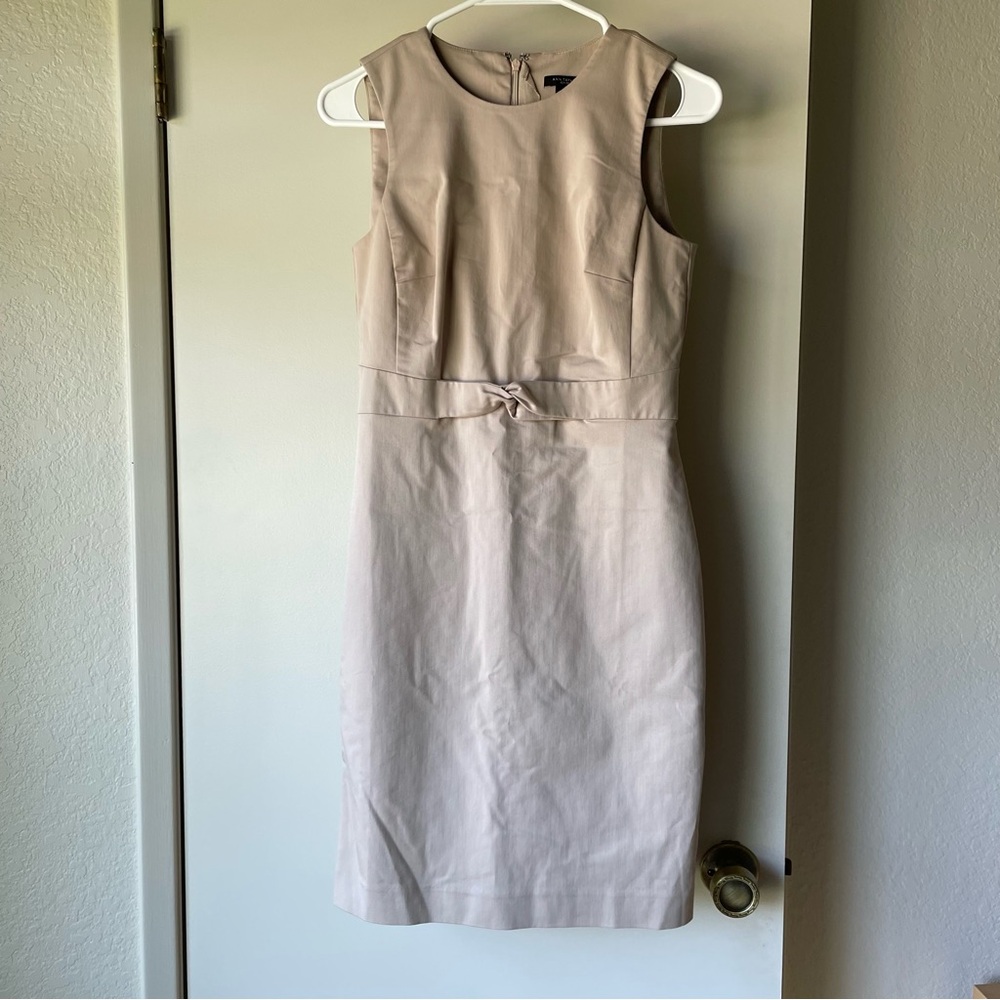 Ann Taylor tie front shift dress, 2P